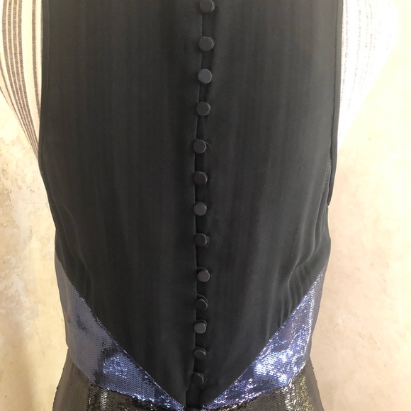 Diane Von Furstenberg slvls high neck evening gown - Picture 6 of 7